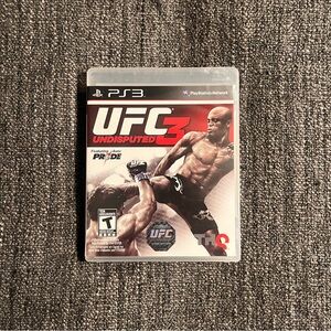 UFC Undisputed 3 Sony Playstation 3 PS3 Game Complete‎